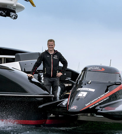 Fabian Kalsow Formel 1 Powerboat Pilot